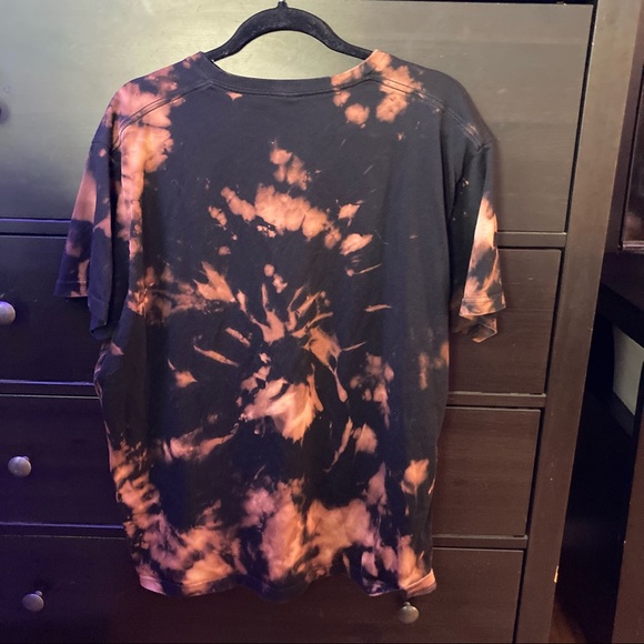 HANDMADE Bleach Tie-dye tshirt - Picture 2 of 2